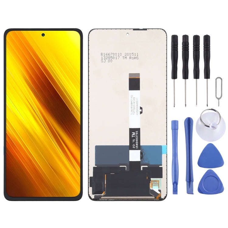 Original LCD Screen and Digitizer Full Assembly for Xiaomi Poco X3 / Poco X3 NFC / Poco X3 Pro M2...