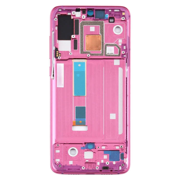 Front Housing LCD Frame Bezel Plate for Xiaomi Mi 9 Pro 5G (Red)