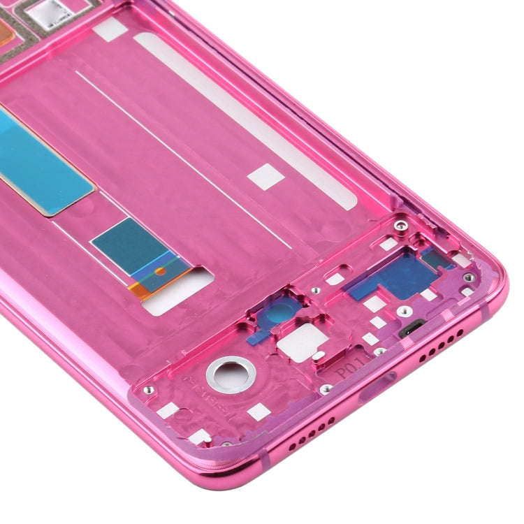 Front Housing LCD Frame Bezel Plate for Xiaomi Mi 9 Pro 5G (Red)