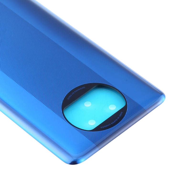 Original Battery Back Cover for Xiaomi Poco X3 / Poco X3 NFC M2007J20CG / M2007J20CT(Blue)