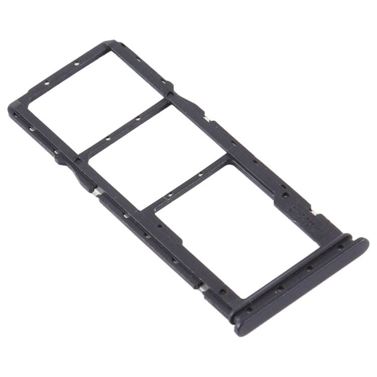 SIM Card Tray + SIM Card Tray + Micro SD Card Tray for Xiaomi Redmi 9A/Redmi 9C(Black)