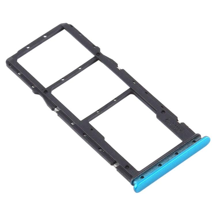 SIM Card Tray + SIM Card Tray + Micro SD Card Tray for Xiaomi Redmi 9A/Redmi 9C(Green)