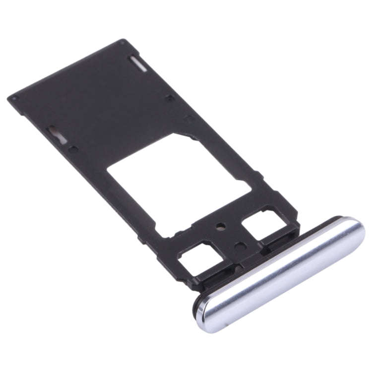 SIM Card Tray + SIM Card Tray / Micro SD Card Tray for Sony Xperia 1 / Xperia XZ4 (Grey)