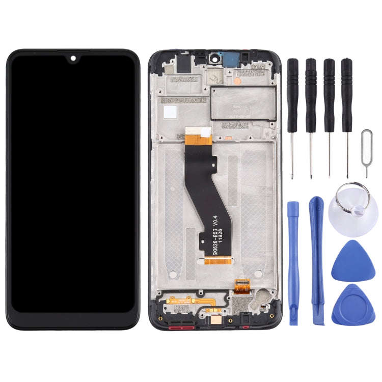 TFT LCD Screen for Nokia 3.2 Digitizer Full Assembly with Frame (Black)