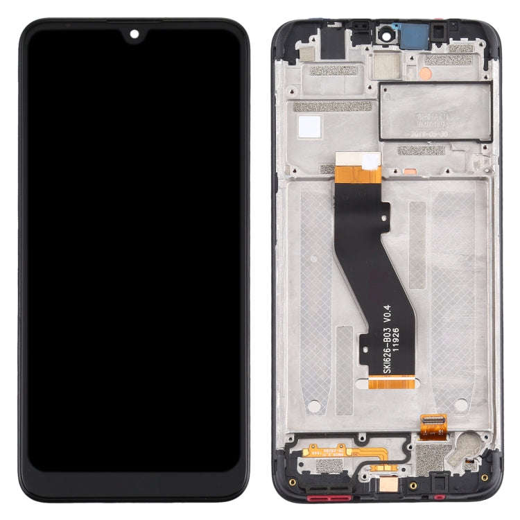 TFT LCD Screen for Nokia 3.2 Digitizer Full Assembly with Frame (Black)
