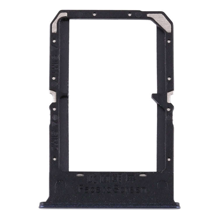 For OPPO A72 5G / K7X 5G / A53 5G SIM Card Tray + SIM Card Tray(Black)
