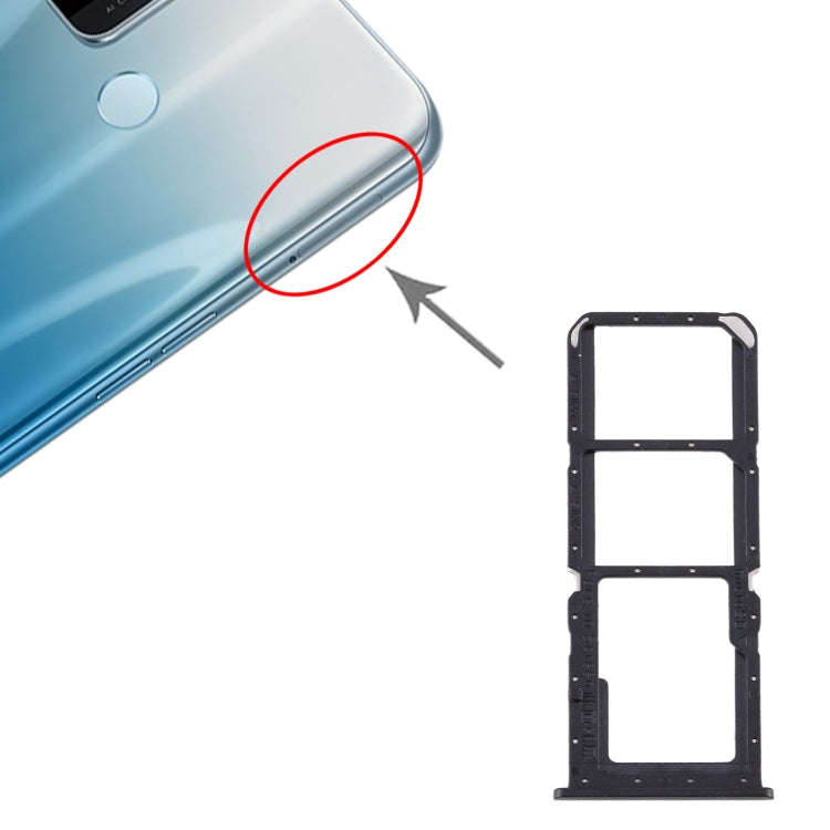 For OPPO A32 / A53 4G / A33 2020 / A53s / A11s PDVM00  SIM Card Tray + SIM Card Tray + Micro SD C...
