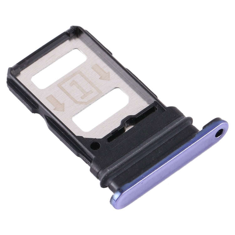 For Vivo Y73s V2031A SIM Card Tray + SIM Card Tray (Purple)