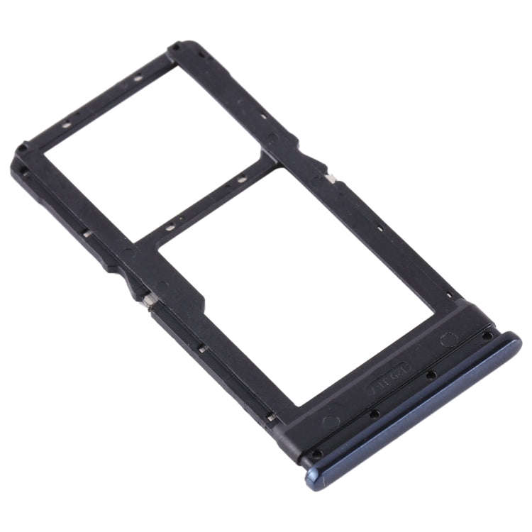 SIM Card Tray + SIM Card Tray / Micro SD Card Tray for Xiaomi Poco X3 / Poco X3 NFC(Black)
