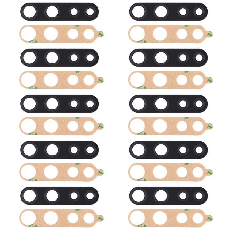 For OPPO F15 CPH2001 10pcs Back Camera Lens