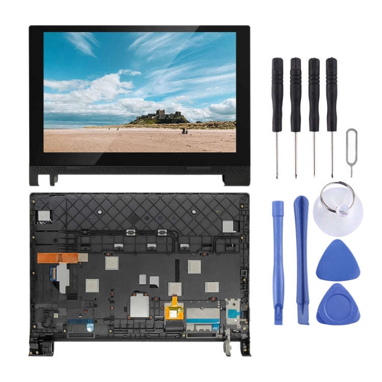 OEM LCD Screen for Lenovo YOGA Tab 3 10.1 YT3-X50F YT3-X50  Digitizer Full Assembly With Frame (B...