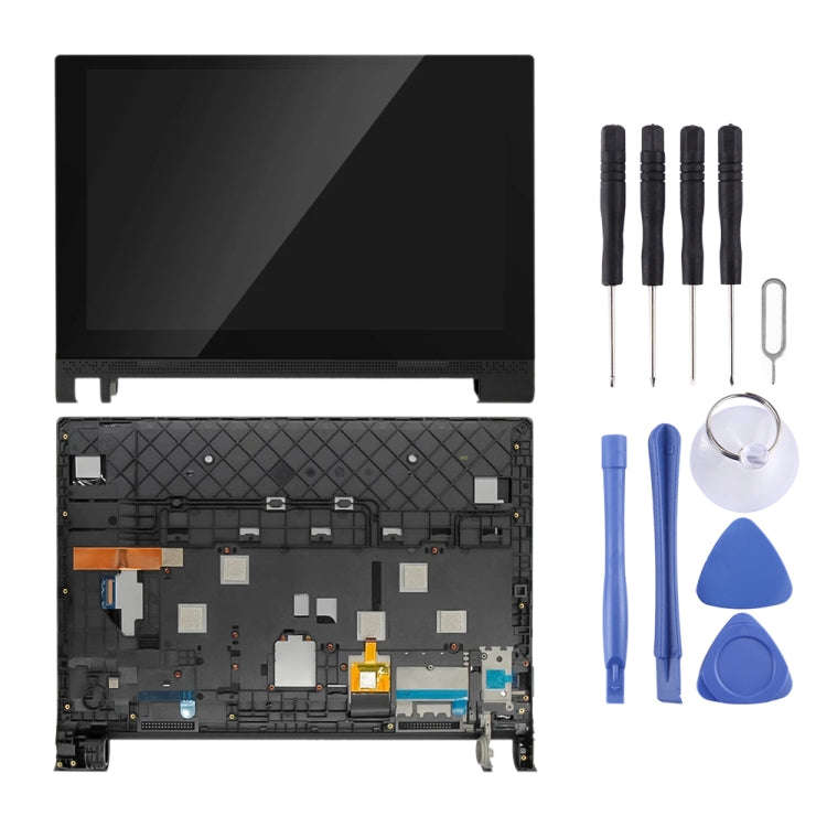 OEM LCD Screen for Lenovo YOGA Tab 3 10.1 YT3-X50F YT3-X50  Digitizer Full Assembly With Frame (B...