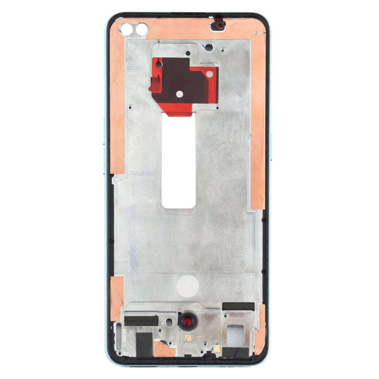 For OPPO Reno4 5G PDPM00, PDPT00, CPH2091 Front Housing LCD Frame Bezel Plate (Baby Blue)