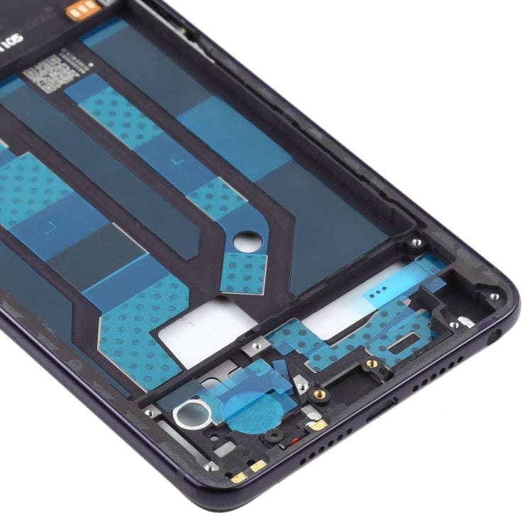 For OPPO R15 PACM00 CPH1835 PACT00 CPH1831 PAAM00 Front Housing LCD Frame Bezel Plate(Black)
