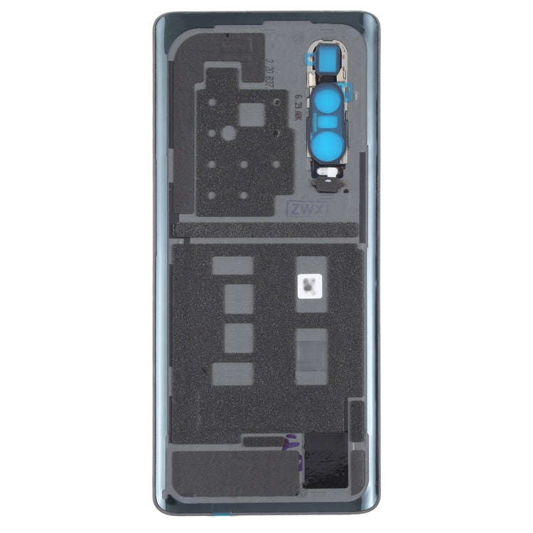 For OPPO Find X2 Pro CPH2025 PDEM30 Original Leather Material Battery Back Cover (Black)