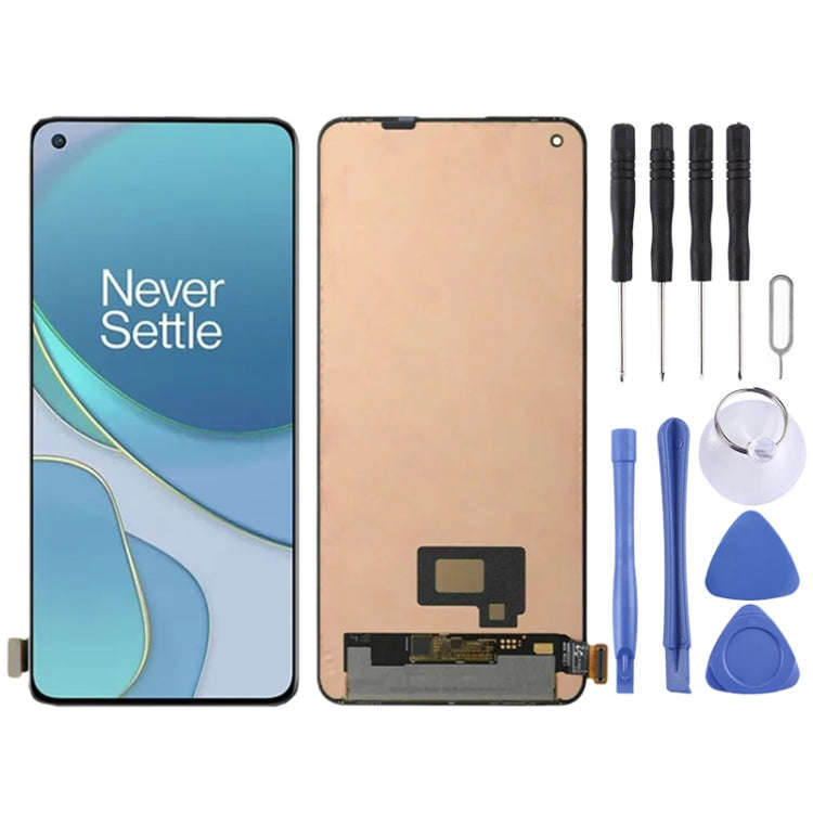 AMOLED Original LCD Screen For OnePlus 8T 5G KB2001 KB2000 KB2003 with Digitizer Full Assembly(Bl...
