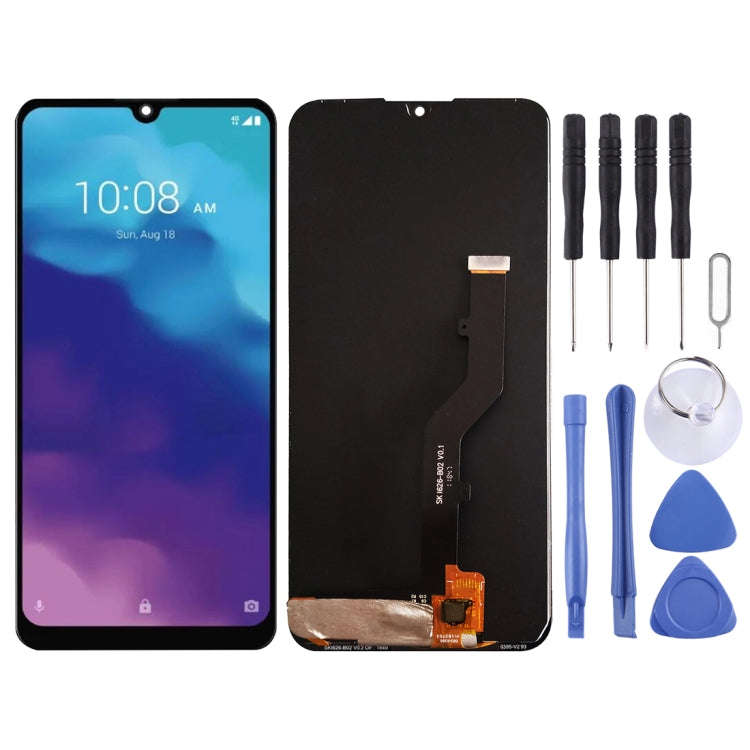 OEM LCD Screen for ZTE Blade 10 Prime with Digitizer Full Assembly (Black)