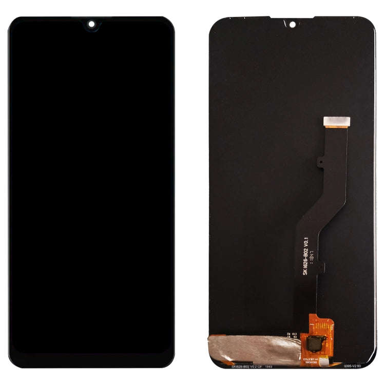 OEM LCD Screen for ZTE Blade 10 Prime with Digitizer Full Assembly (Black)