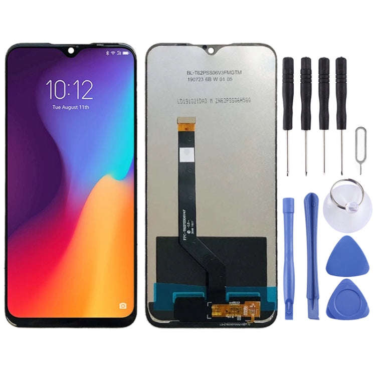 OEM LCD Screen for Lenovo K10 Plus PAGW0015IN, L39051 with Digitizer Full Assembly (Black)