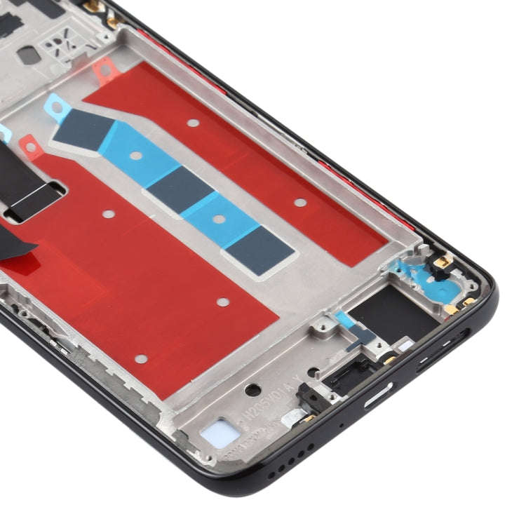 OEM LCD Screen for Huawei Honor X10 5G Digitizer Full Assembly with Frame(Black)