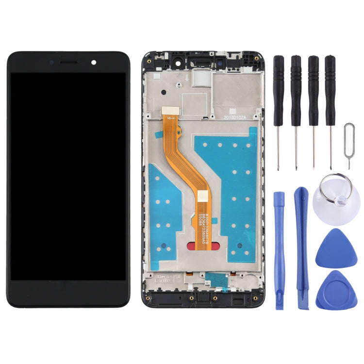 OEM LCD Screen for Huawei Enjoy 7 Plus/Y7 Prime Digitizer Full Assembly with Frame(Black)