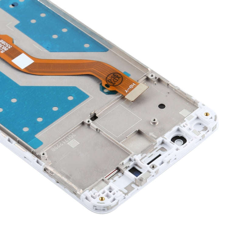 OEM LCD Screen for Huawei Enjoy 7 Plus/Y7 Prime Digitizer Full Assembly with Frame (White)