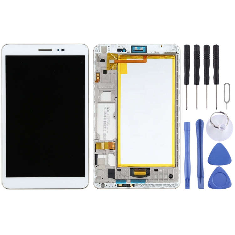 OEM LCD Screen for Huawei MediaPad T2 8.0 Pro JDN-W09 Digitizer Full Assembly with Frame(White)