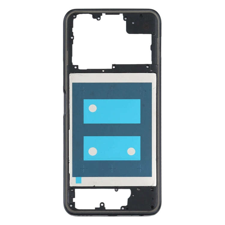 For Vivo Y70s Middle Frame Bezel Plate(Black)