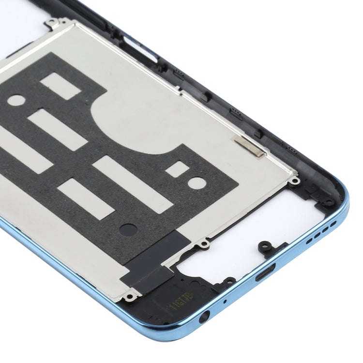 For Vivo Y70s Middle Frame Bezel Plate(Blue)