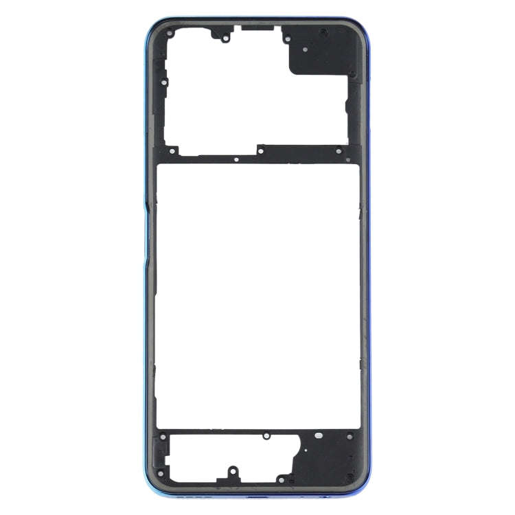 For Vivo Y51s V2002A Middle Frame Bezel Plate(Blue)