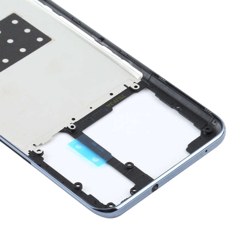 For Vivo Y73s V2031A Middle Frame Bezel Plate(Black)