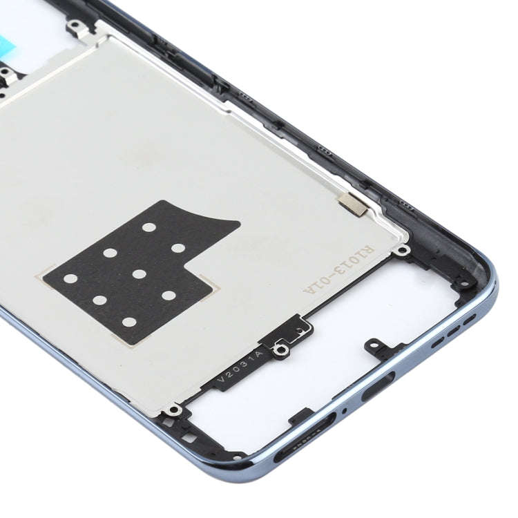 For Vivo Y73s V2031A Middle Frame Bezel Plate(Black)