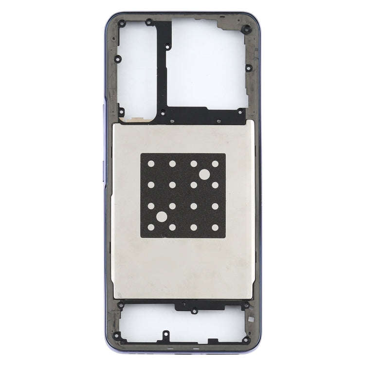 For Vivo Y73s V2031A Middle Frame Bezel Plate(Purple)