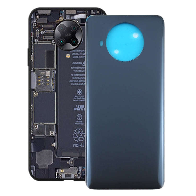 Original Battery Back Cover for Xiaomi Mi 10T Lite 5G / Mi 10i 5G M2007J17G M2007J17I(Black)