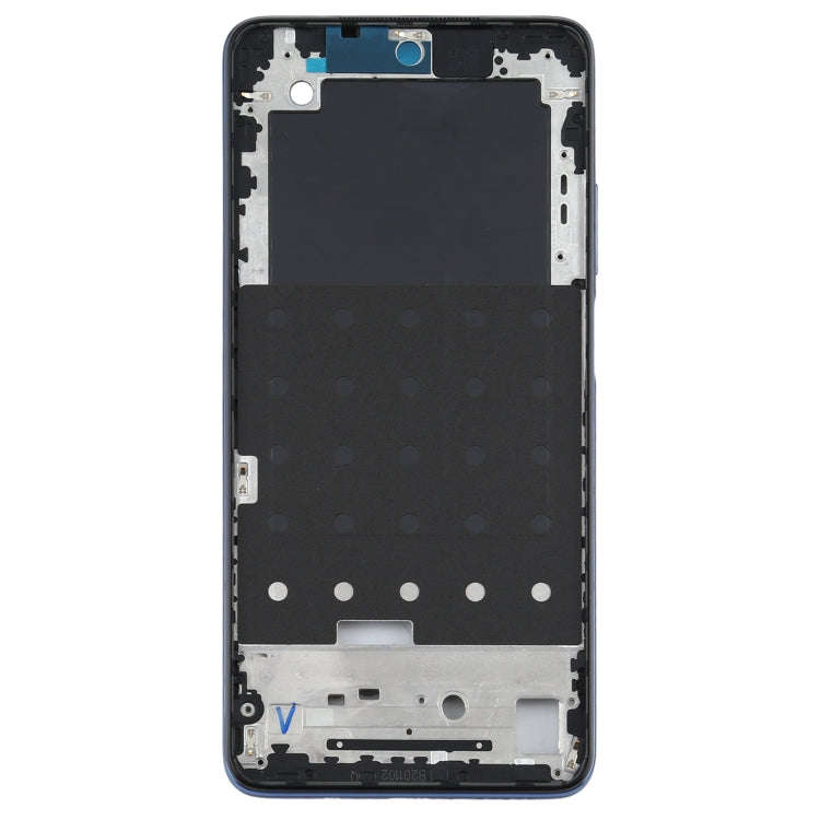 Original Front Housing LCD Frame Bezel Plate for Xiaomi Mi 10T Lite 5G M2007J17G (Black)
