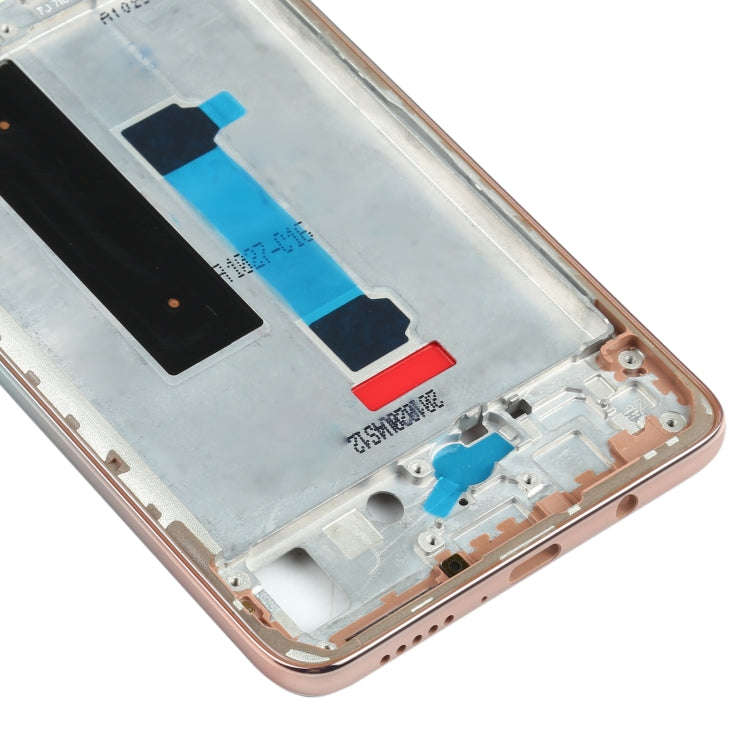 Original Front Housing LCD Frame Bezel Plate for Xiaomi Redmi Note 9 Pro 5G M2007J17C(Green Lake)