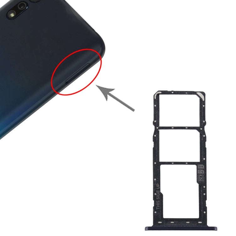 SIM Card Tray + SIM Card Tray + Micro SD Card Tray for Motorola Moto E6 Plus/Moto E6s (2020)/AGA0...