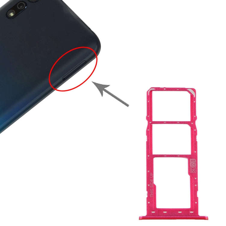SIM Card Tray + SIM Card Tray + Micro SD Card Tray for Motorola Moto E6 Plus/Moto E6s (2020)/AGA0...