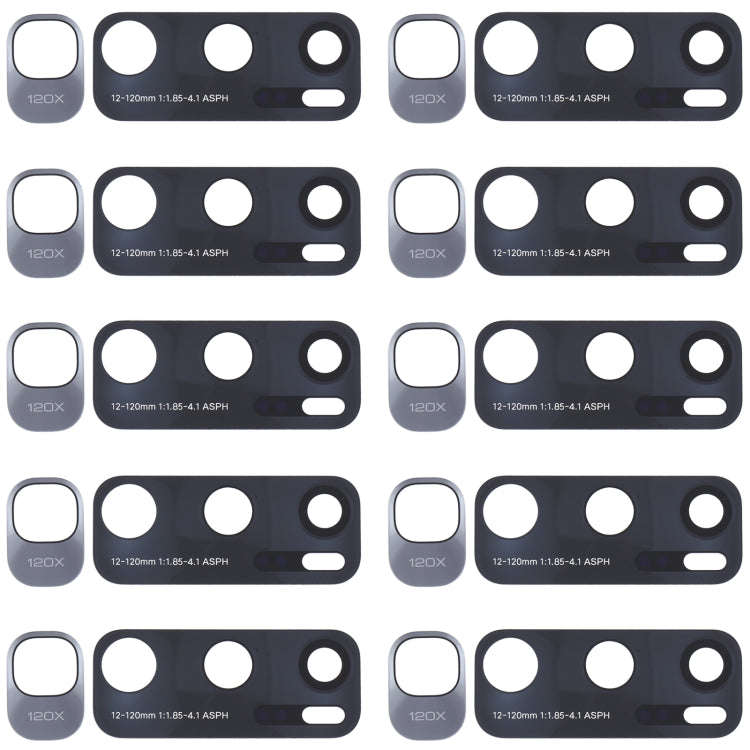 10 PCS Back Camera Lens for Xiaomi Mi 10 Ultra / M2007J1SC