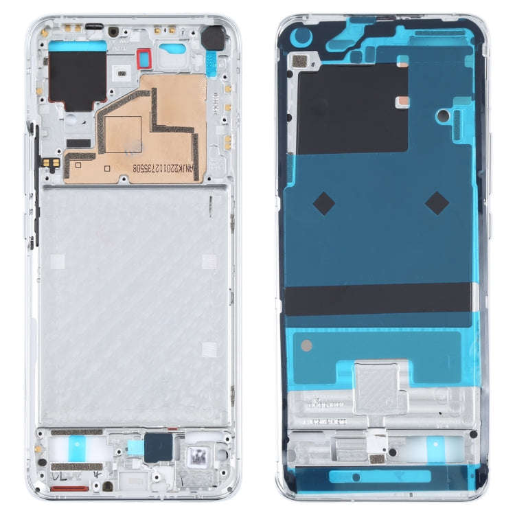 Original Front Housing LCD Frame Bezel Plate for Xiaomi Mi 11 (White)