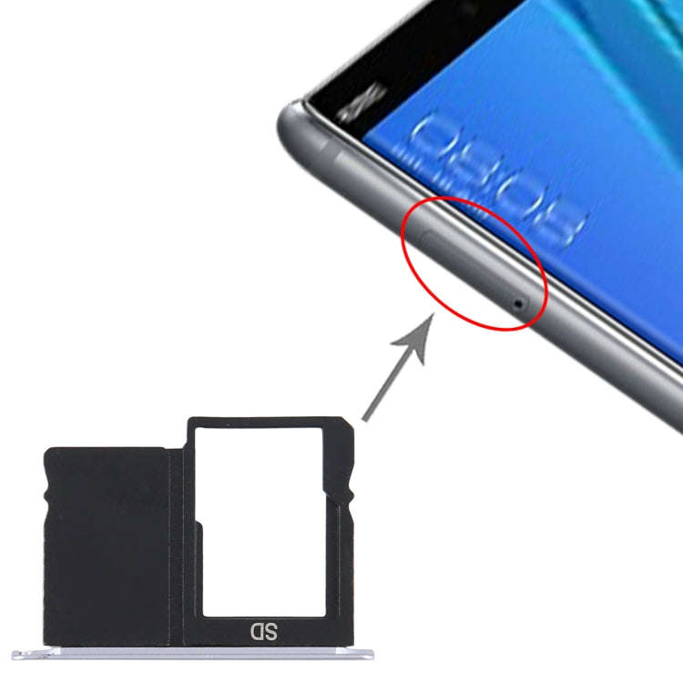 Micro SD Card Tray for Huawei MediaPad M5 lite 10.1 (Silver)