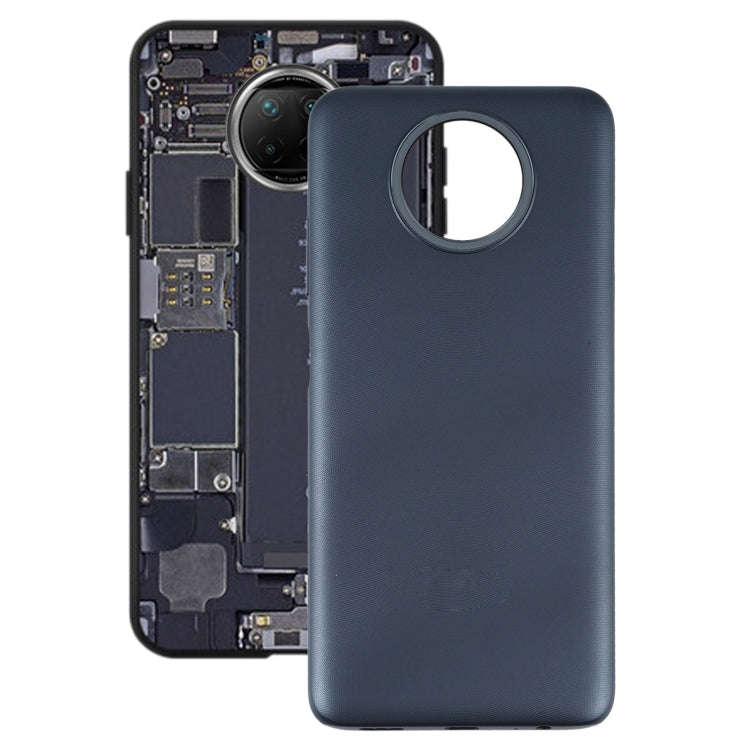Original Battery Back Cover for Xiaomi Redmi Note 9 5G / Redmi Note 9T M2007J22G M2007J22C(Black)