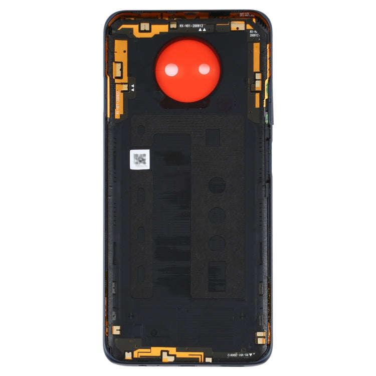 Original Battery Back Cover for Xiaomi Redmi Note 9 5G / Redmi Note 9T M2007J22G M2007J22C(Black)