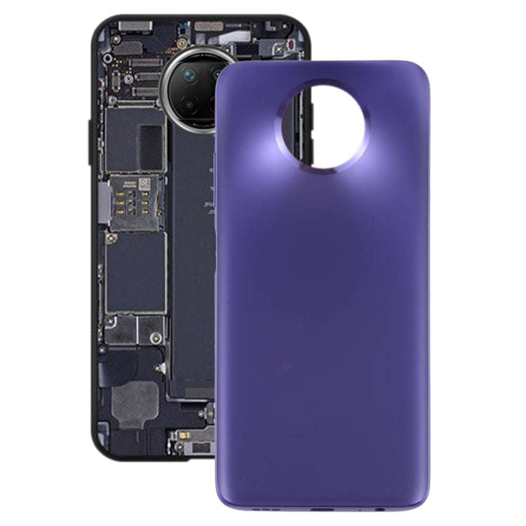 Original Battery Back Cover for Xiaomi Redmi Note 9 5G / Redmi Note 9T M2007J22G M2007J22C(Purple)