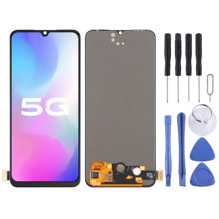 Original AMOLED Material LCD Screen and Digitizer Full Assembly for Vivo Y73s / X50e / Y70 / S7e ...