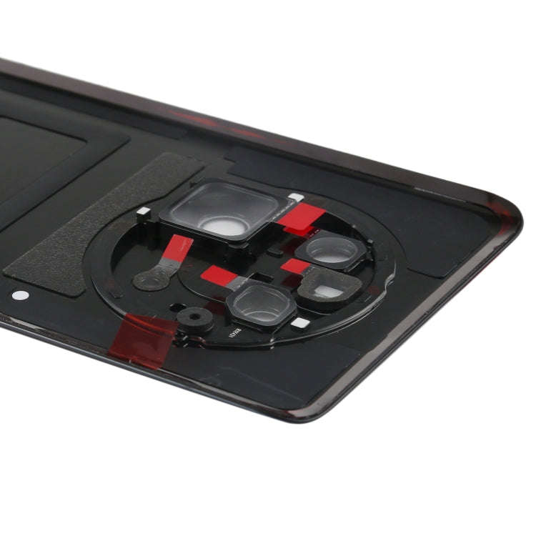 Original Battery Back Cover with Camera Lens Cover for Huawei Mate 40(Black)