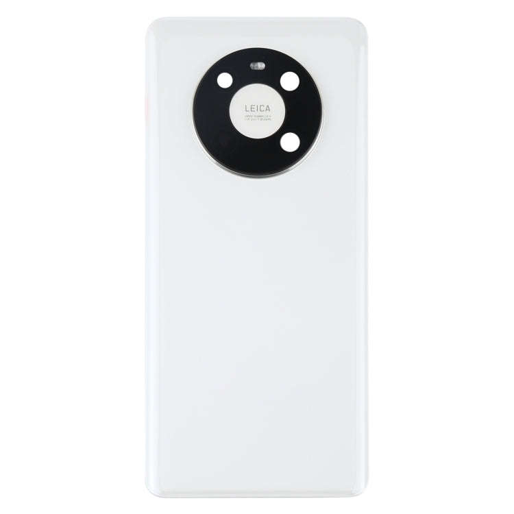 Original Battery Back Cover with Camera Lens Cover for Huawei Mate 40(White)