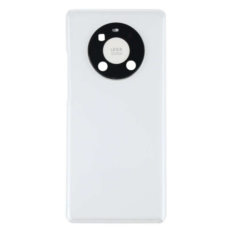 Original Battery Back Cover with Camera Lens Cover for Huawei Mate 40 Pro(White)