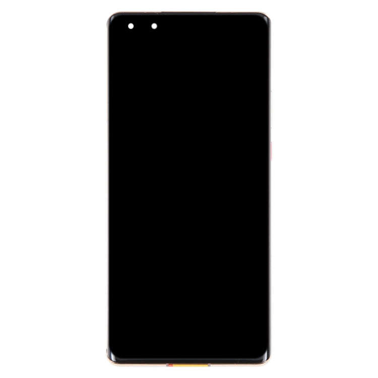 Original LCD Screen and Digitizer Full Assembly with Frame for Huawei Mate 40 Pro (Gold)