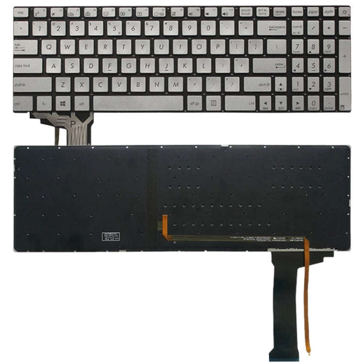 US Version Keyboard with Keyboard Backlight for Asus GL552 GL552J GL552JX GL552V GL552VL GL552VW ...